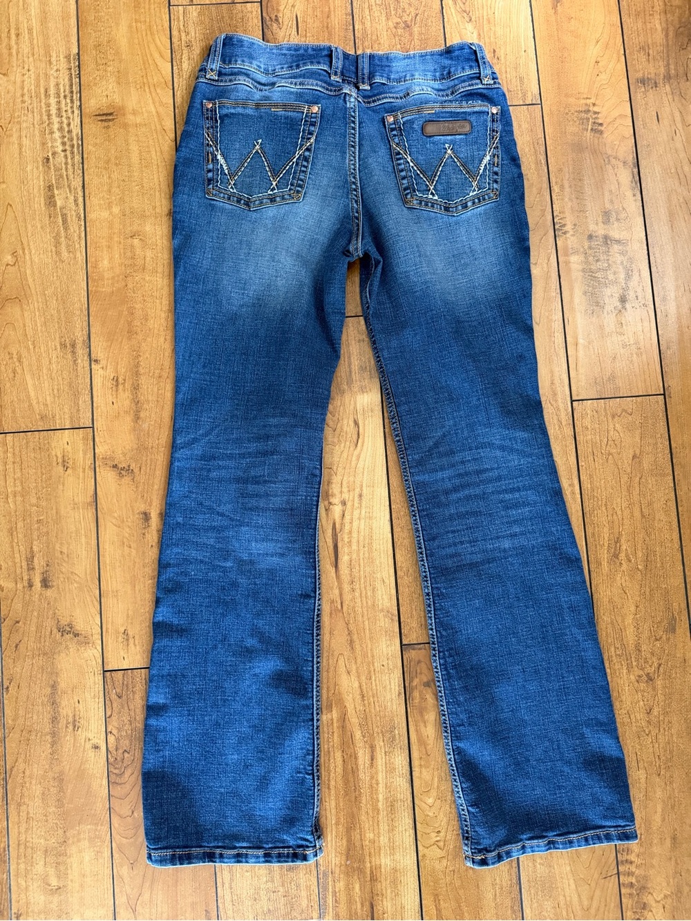 Wrangler Retro Mae Ruth Mid-Rise Bootcut Denim Jeans sz 11/32 Western Jeans